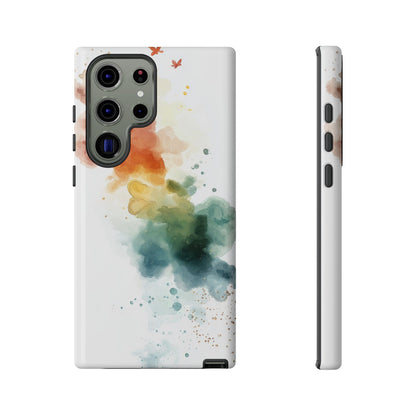 Whirlwind Rainbow Watercolor Phone Case for iPhone, google Pixel & Samsung
