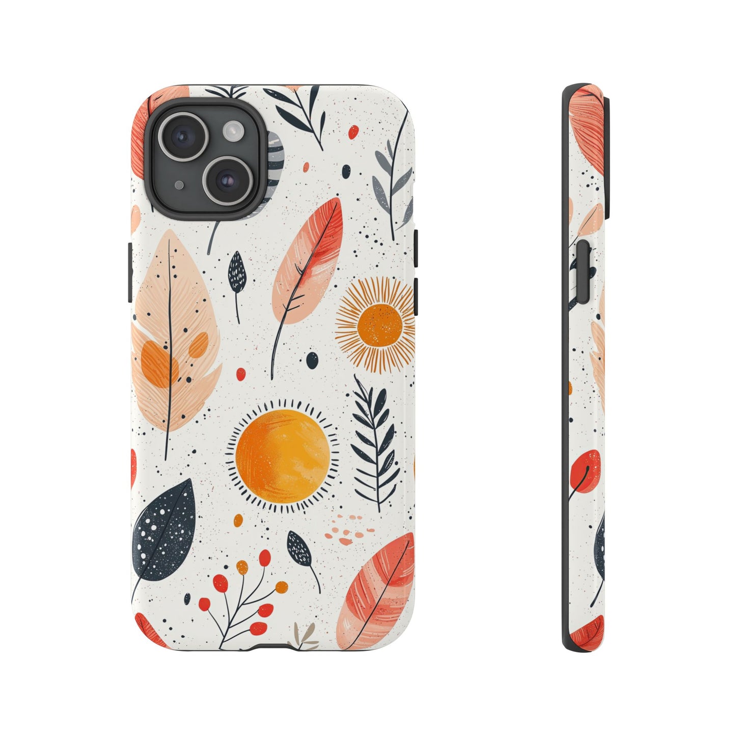 Sunshine & Feathers Boho Phone Case for iPhone, Pixel & Samsung