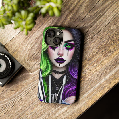 Neon Nightmare – Gothic Punk & Alternative Aesthetic Mobile Cover