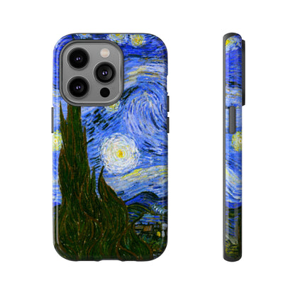 Starry Night Phone Case - Van Gogh Art for iPhone, Samsung & Pixel | Aesthetic, Shockproof & Slim Fit Cover
