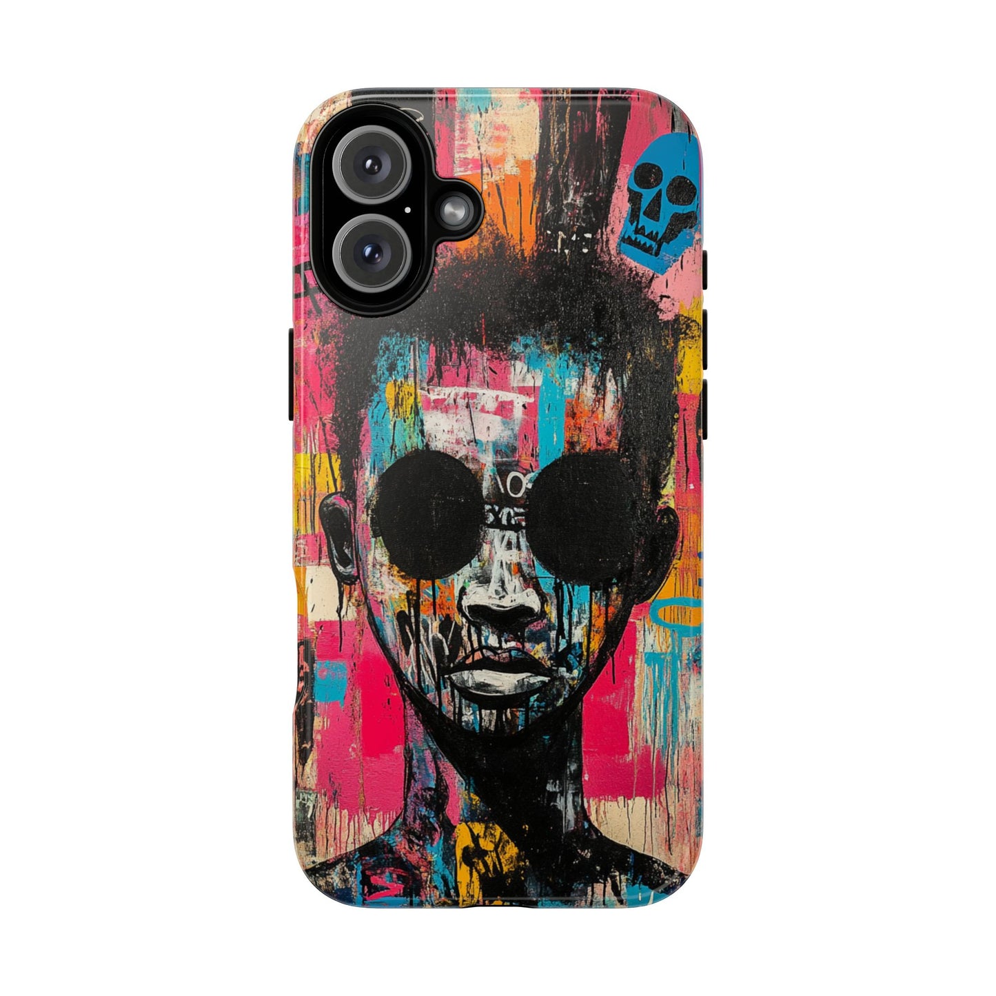 Basquiat Street Art Phone Case – Artistic Phone Protection - iPhone, Samsung & Google Pixel Cover - Artistic Painting Case,  Art Lover Gift