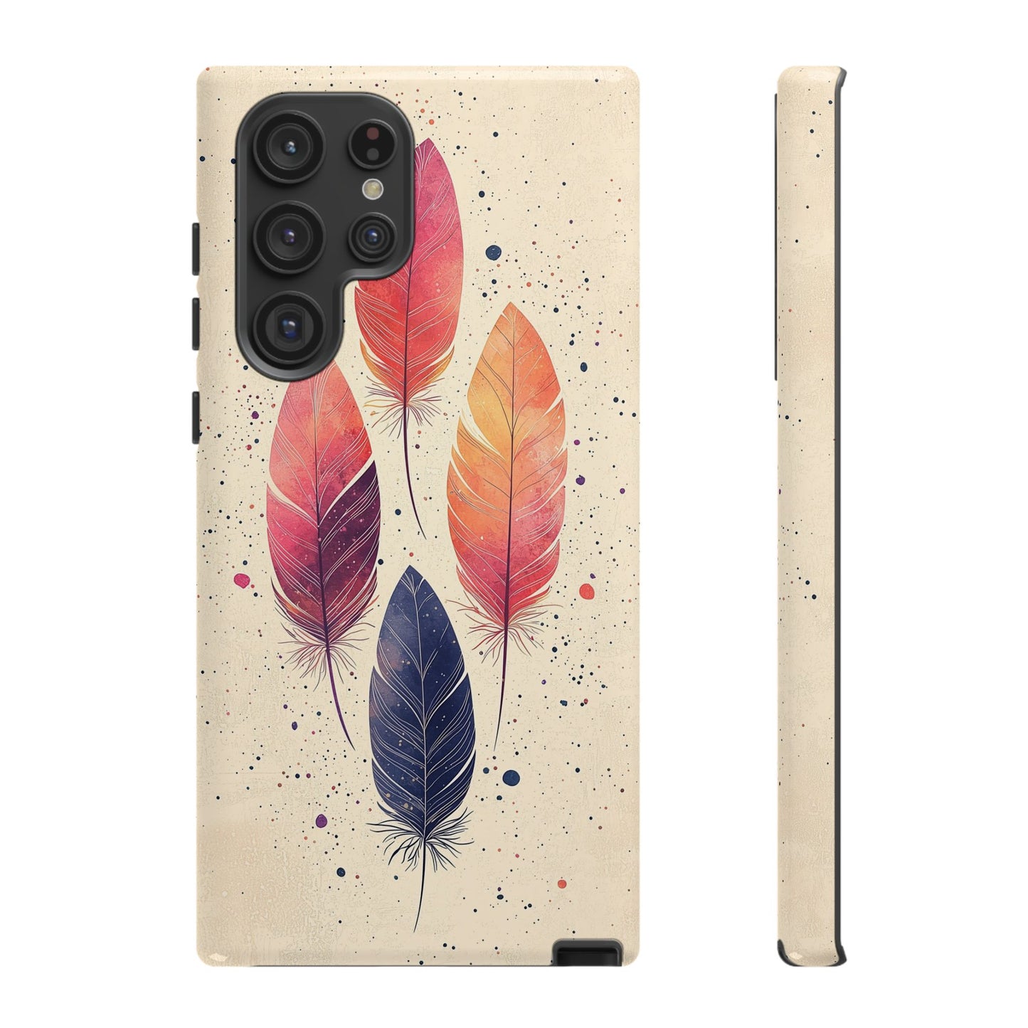 Boho Feather Dance Phone Case for iPhone, Pixel & Samsung