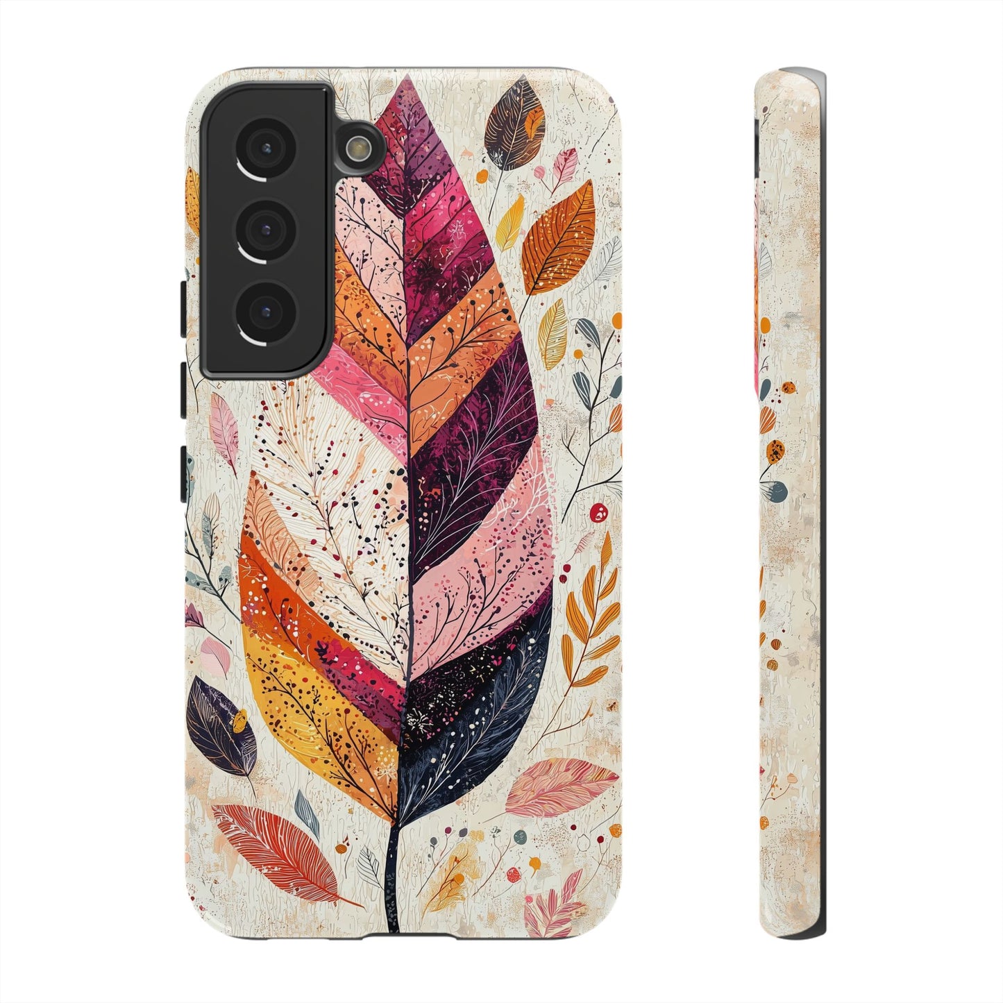 Boho Harvest Leaf Phone Case for iPhone, Pixel & Samsung