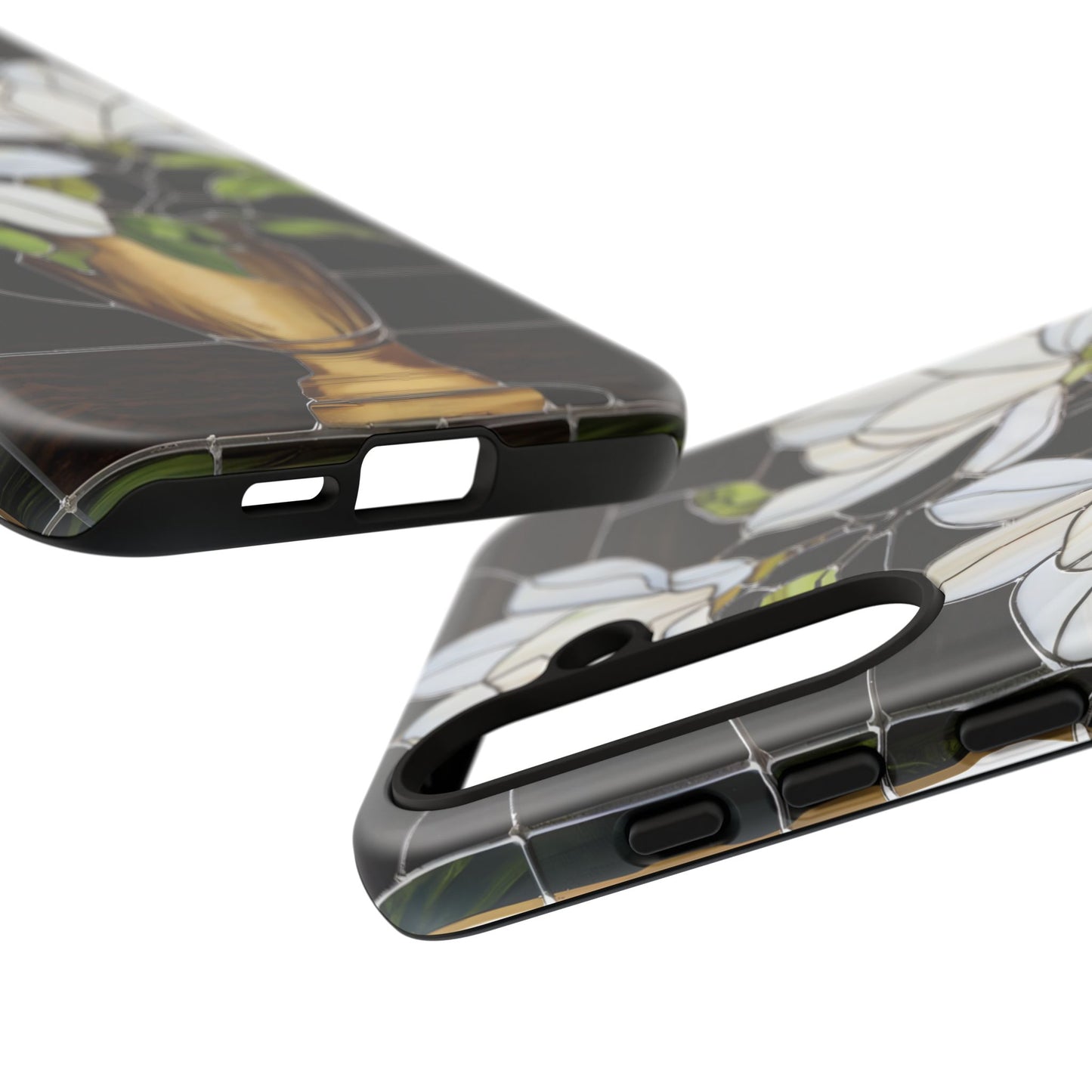 Stained Glass Floral Phone Case