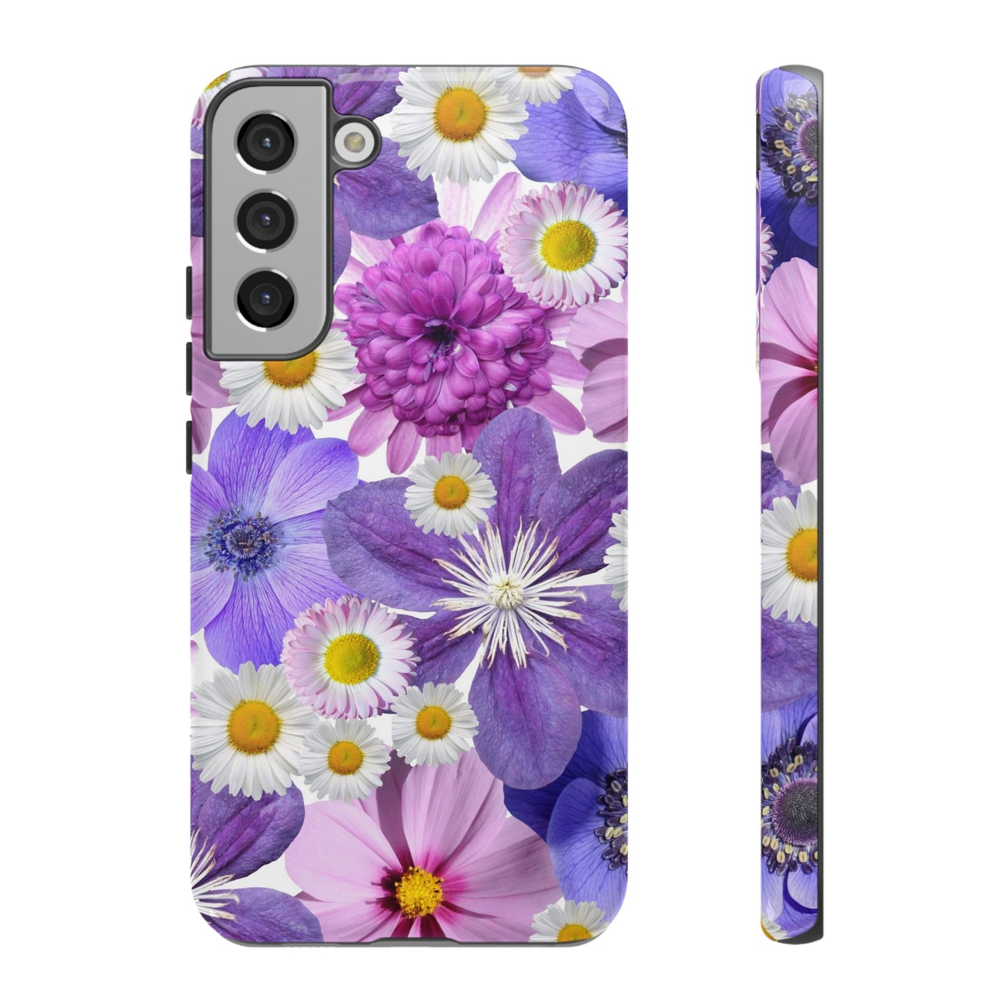 Lavender Blossom Floral Mobile Case