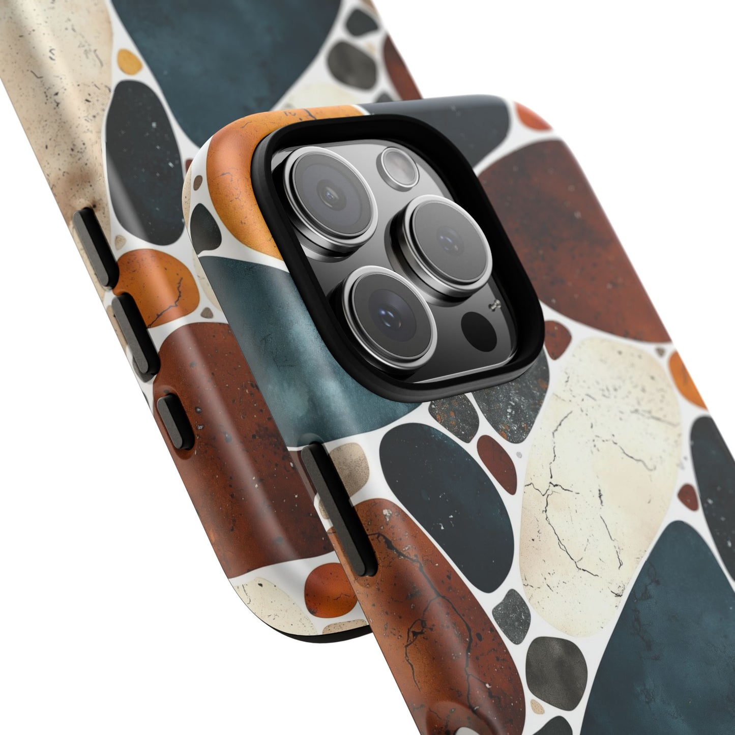 Rustic Charm Terrazzo Phone Case for iPhone, Pixel & Samsung