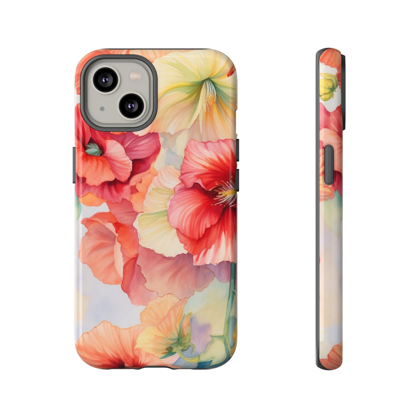 Floral Harmony Watercolor Mobile Case