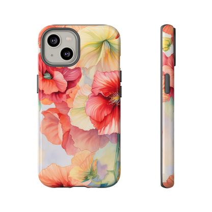 Floral Harmony Watercolor Mobile Case
