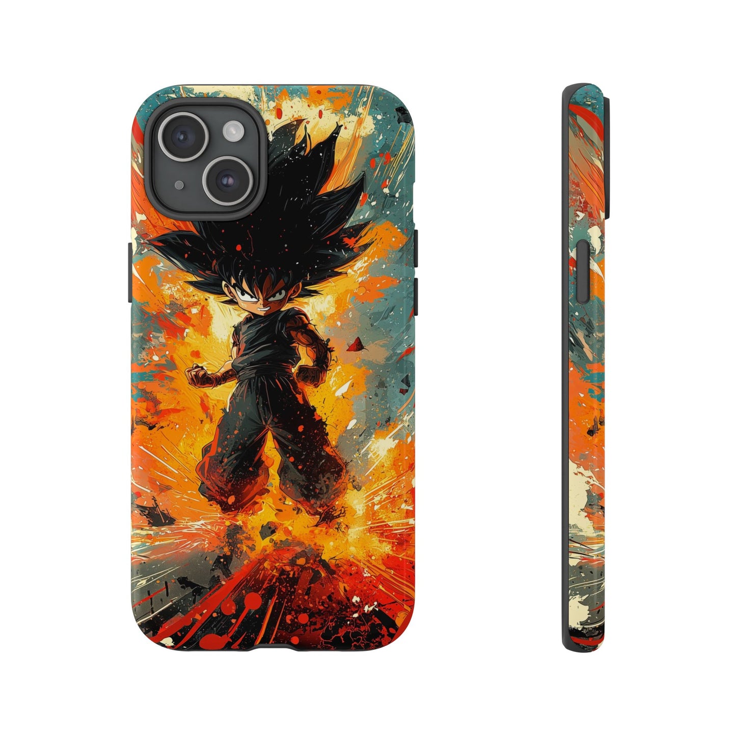 Mini Warrior Rage | Chibi Power Surge Phone Case for iPhone, Samsung & Pixel