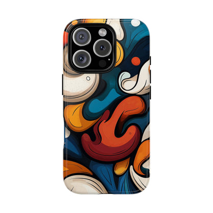 Molten Motion – Bold Abstract Swirl Phone Case for iPhone, Google Pixel, Samsung