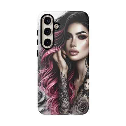Tattooed Elegance – Gothic Art Mobile Cover