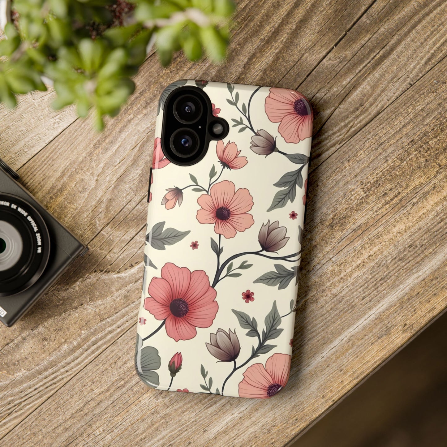 Floral Iphone Case, Botanical Pattern Design