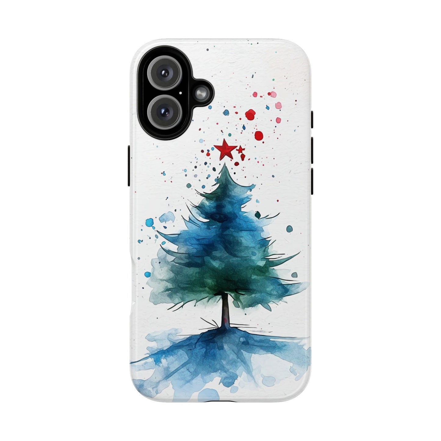 Winter Bloom – Watercolor Tree Art Case for iPhone, Pixel & Samsung