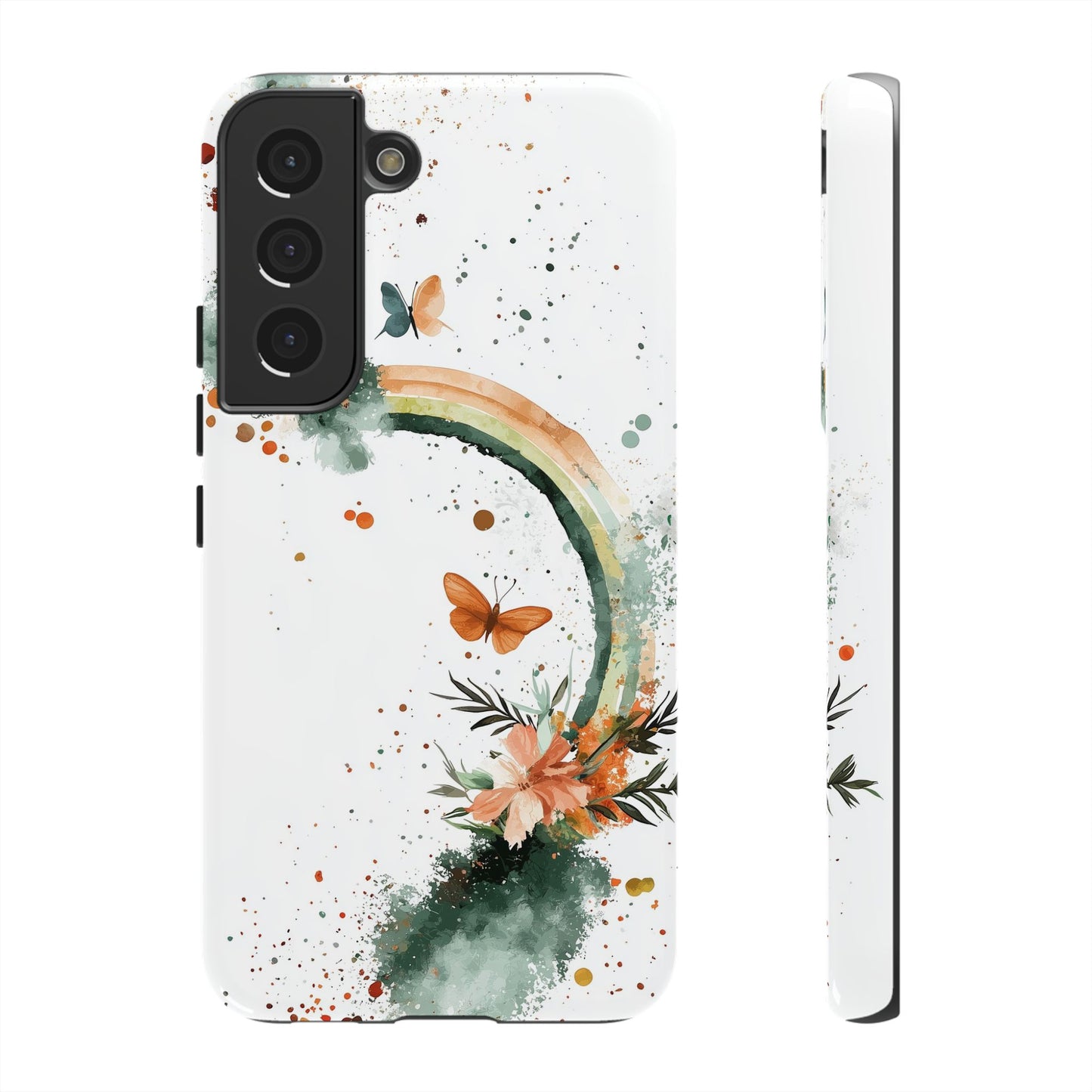 Butterfly Bloom Watercolor Phone Case for iPhone, google Pixel & Samsung