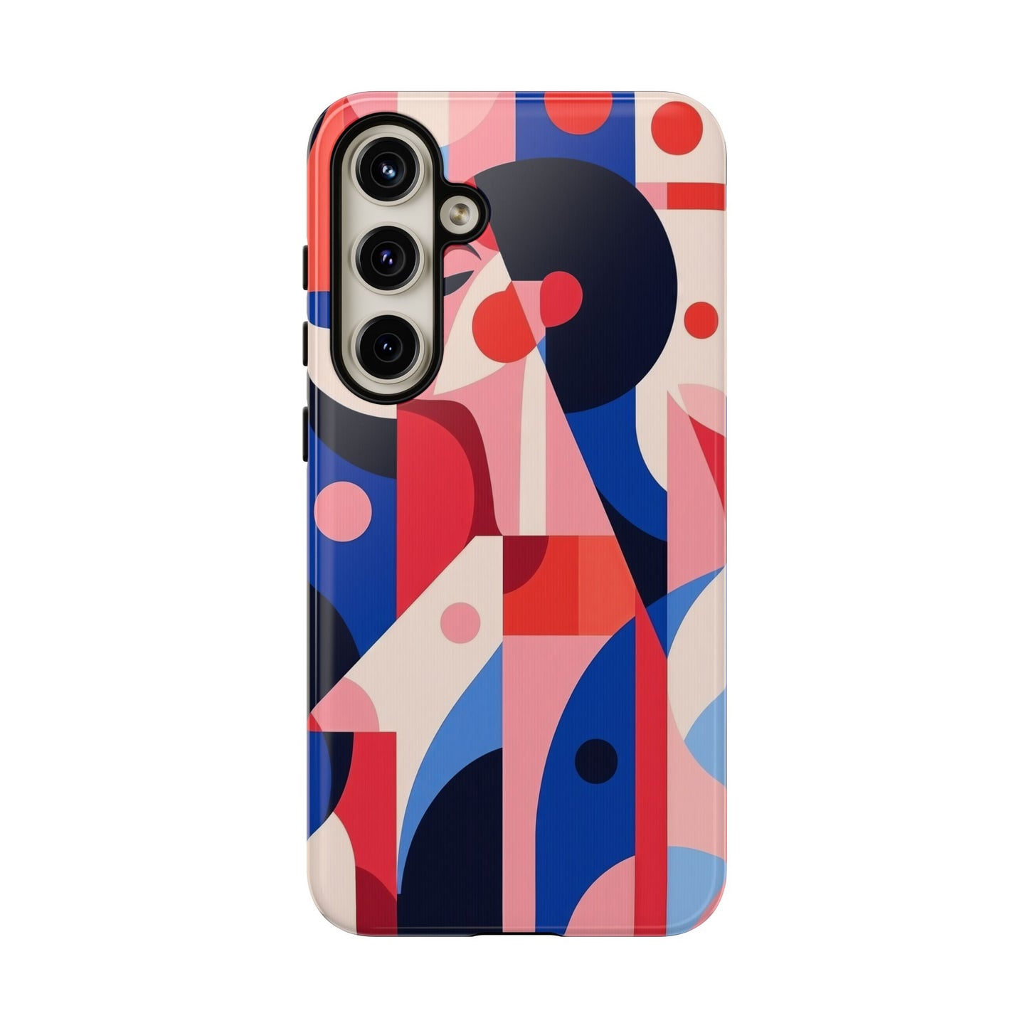 Modern Muse – Bold Abstract Portrait Phone Case for iPhone, Samsung & Pixel