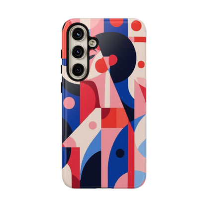 Modern Muse – Bold Abstract Portrait Phone Case for iPhone, Samsung & Pixel