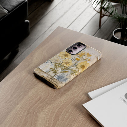Vintage Botanical Floral Mobile Case