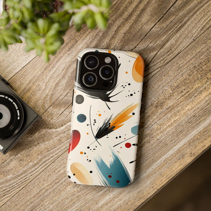 Feathered Motion Abstract Phone Case  for iPhone, Samsung & Pixel