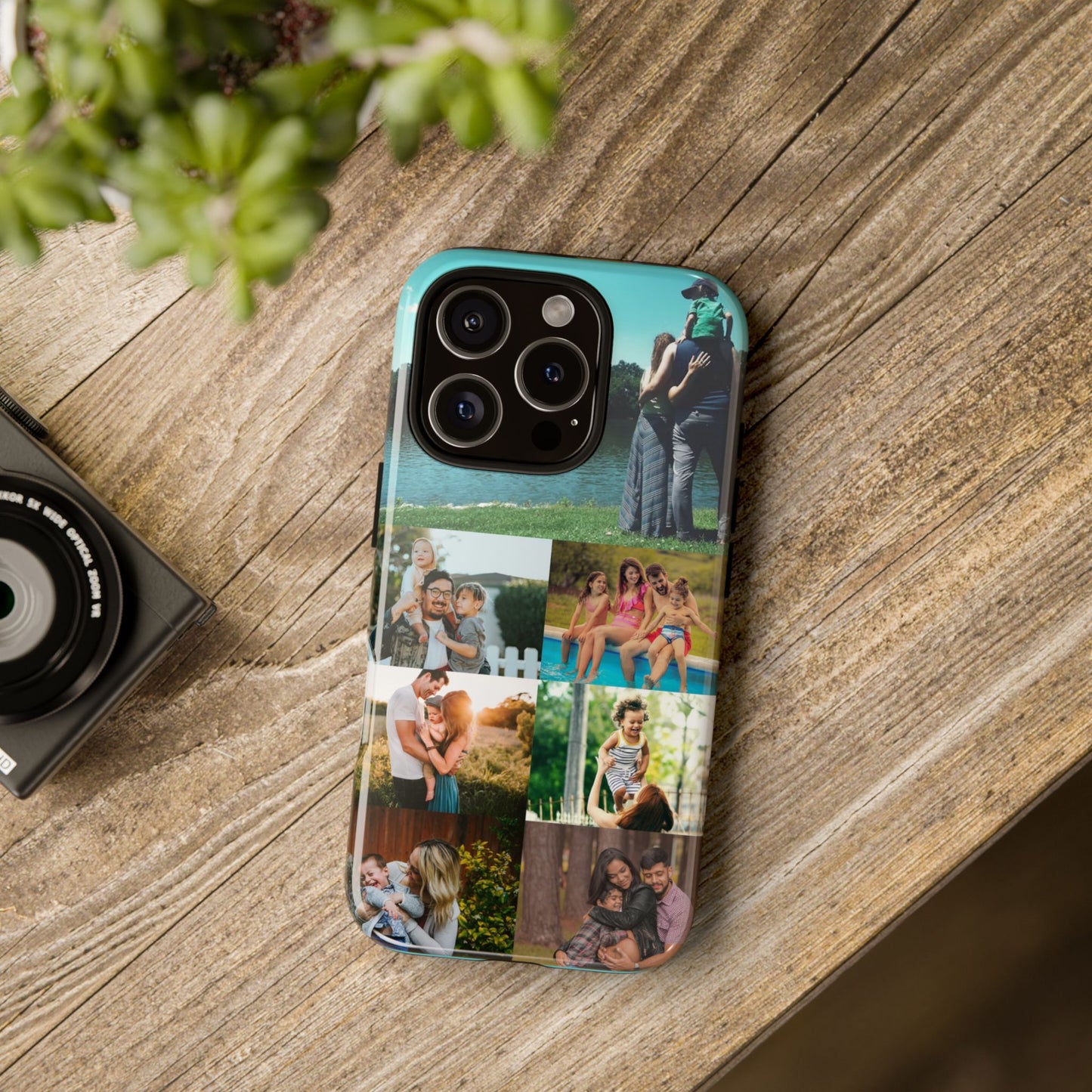 Personalised Custom Photo Collage Phone Case – Add Your Images/Loving Memory – Unique Gift for iPhone, Samsung  & Google Pixel – Protective & Stylish Cover, Couples Gift