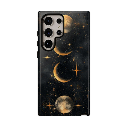 Lunar Phases Boho Moon Phone Case for iPhone, Pixel & Samsung