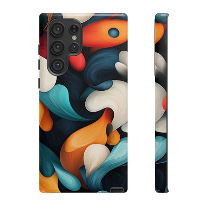 Swirl Spectrum – Vibrant Abstract Phone Case for iPhone, Samsung & Pixel