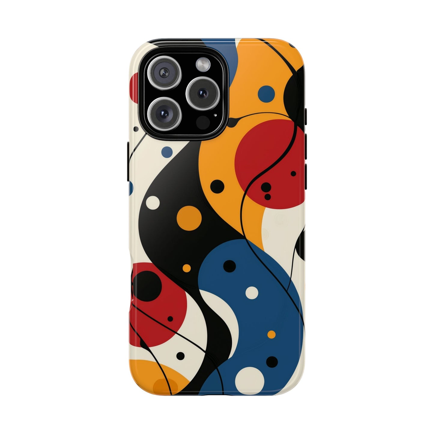 Bauhaus Style Terrazzo Phone Case – iPhone, Google Pixel, Samsung