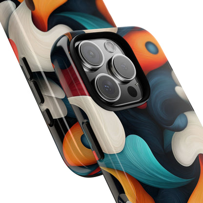 Swirl Spectrum – Vibrant Abstract Phone Case for iPhone, Samsung & Pixel