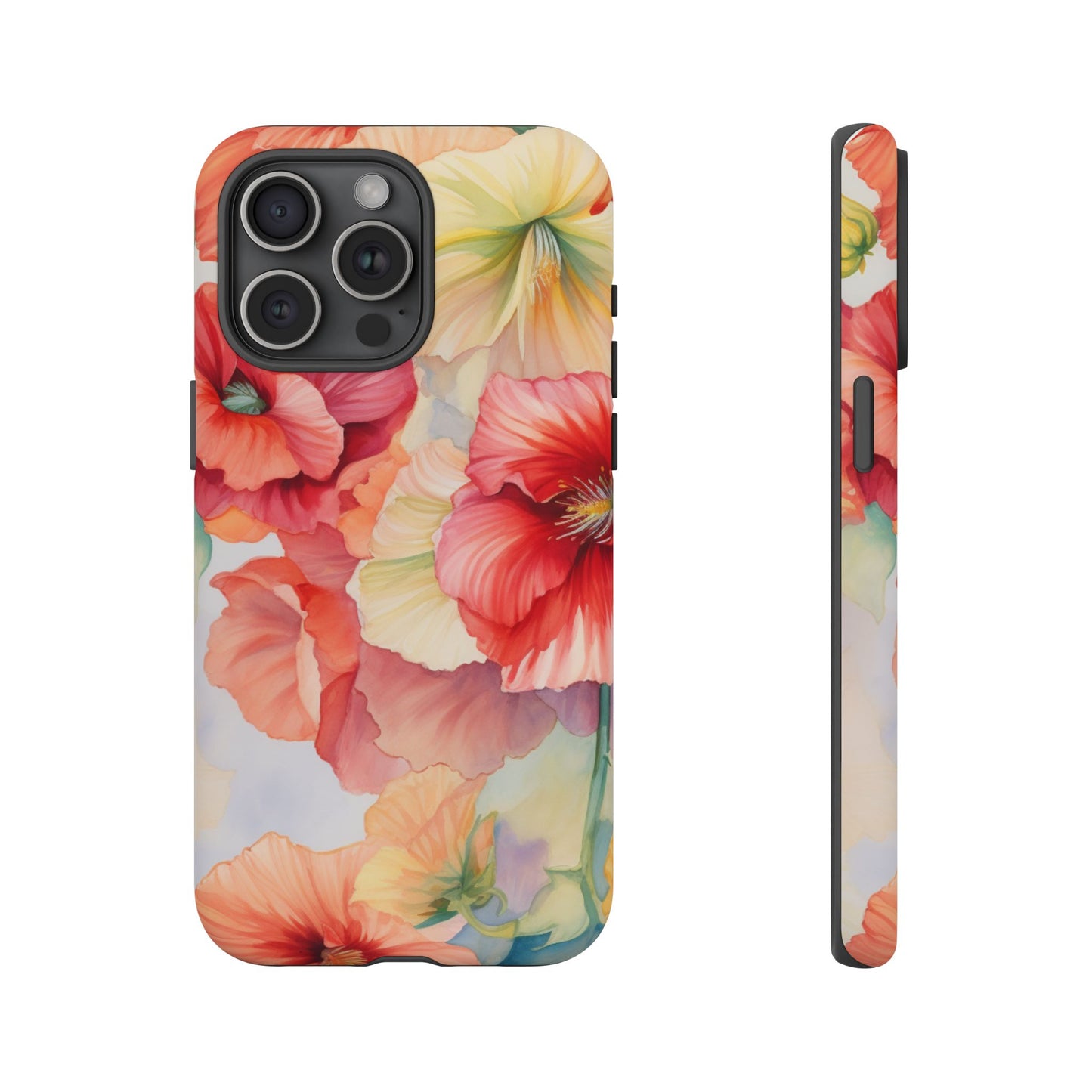 Floral Harmony Watercolor Mobile Case