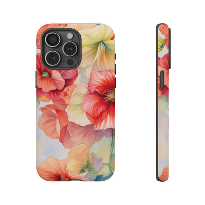 Floral Harmony Watercolor Mobile Case