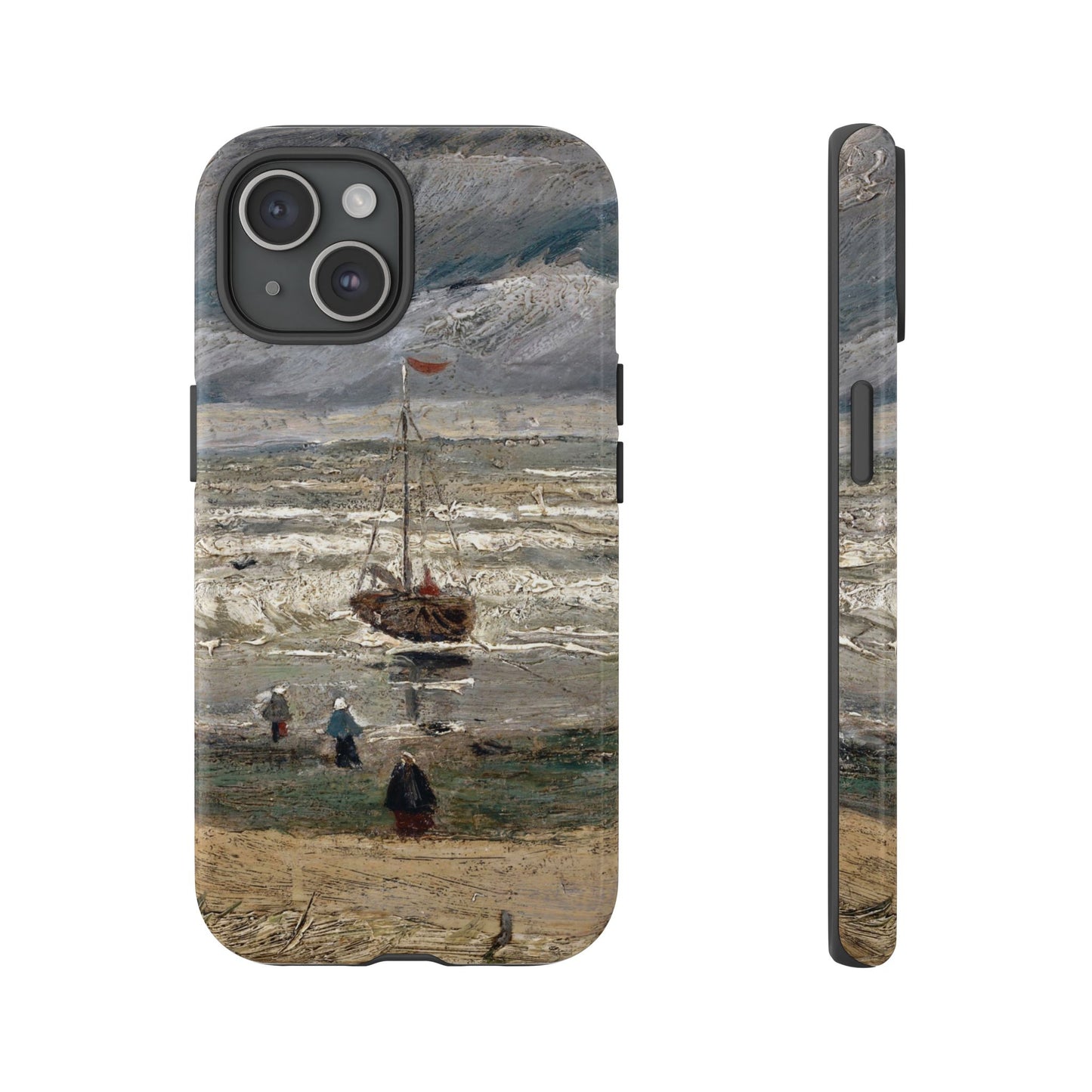 Vincent Van Gogh Phone Case - iPhone, Samsung, Google Pixel Cover - Ocean & Boat Painting Phone Case - Van Gogh Art Gift - Nautical Phone Case, Coastal Life Lover Gift