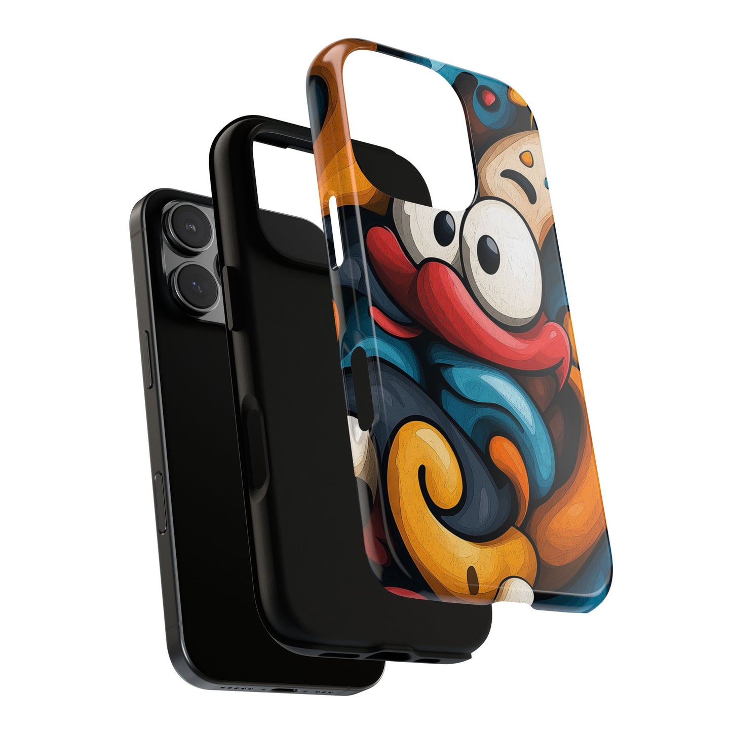 Funky Eyes – Playful Pop Abstract Phone Case for iPhone, Samsung & Pixel
