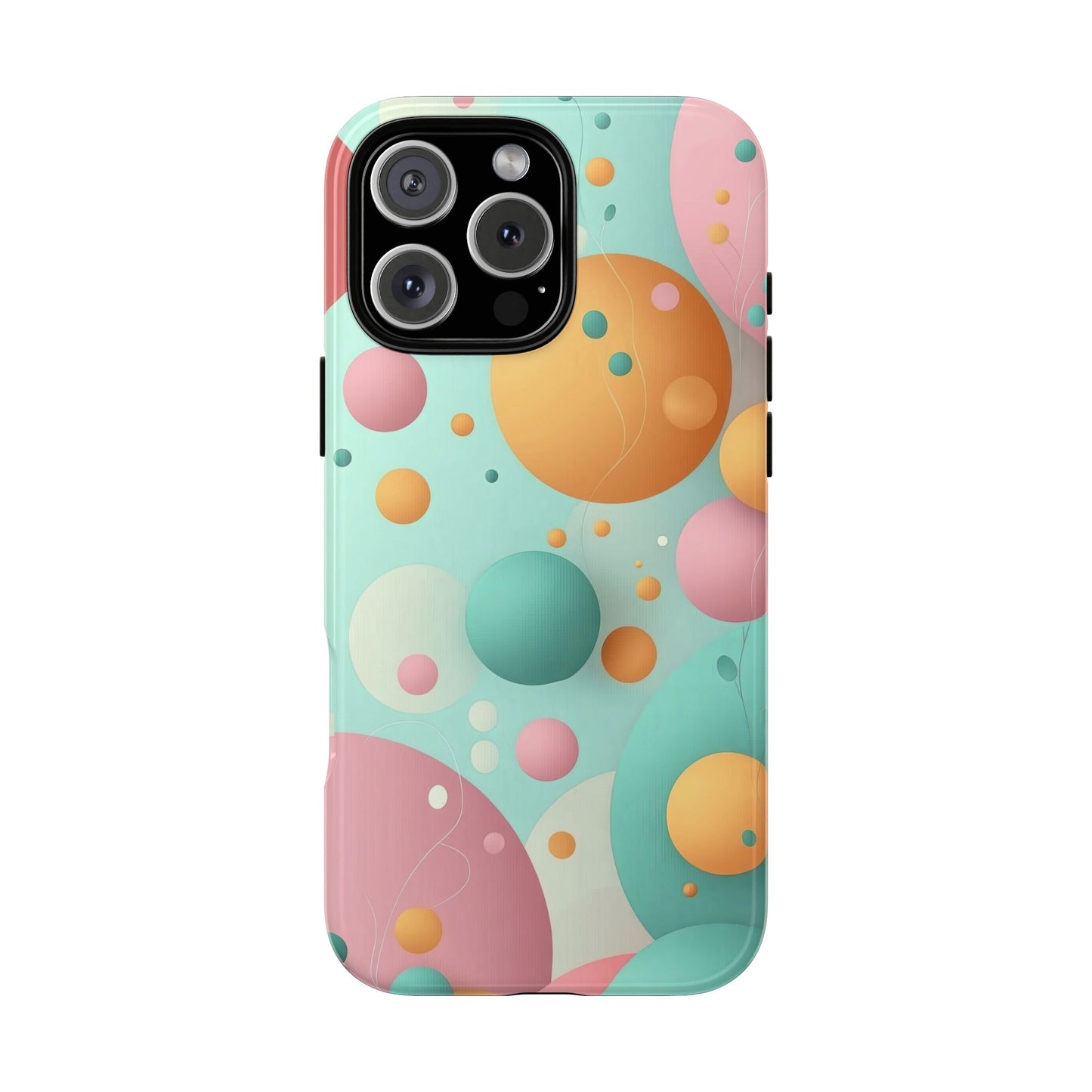 Bubble Pop Delight – Abstract Food-Themed Phone Case for iPhone, Samsung & Pixel