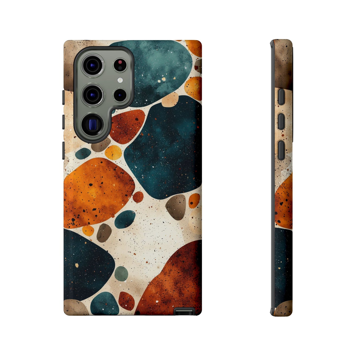 Earthy Terrazzo Stone Phone Case for iPhone, google Pixel & Samsung