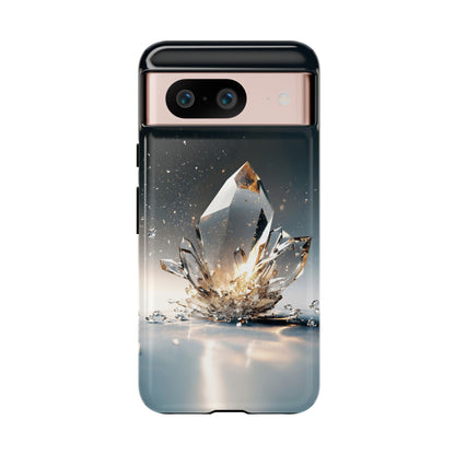 Shattered Crystal Matching Couple Phone Case – Bold & Dazzling for iPhone, Samsung & Google Pixel