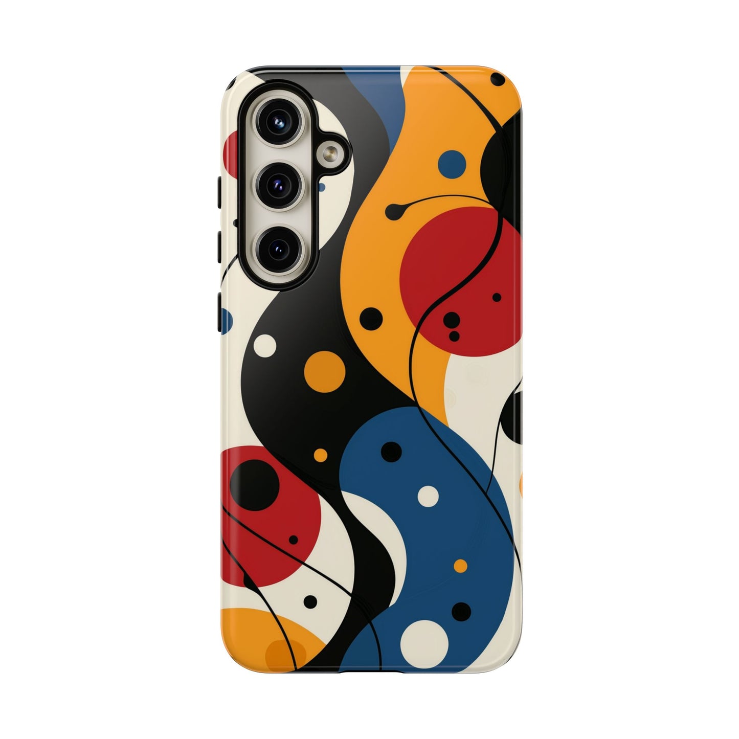 Bauhaus Style Terrazzo Phone Case – iPhone, Google Pixel, Samsung