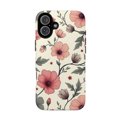 Floral Iphone Case, Botanical Pattern Design