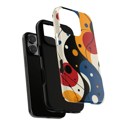 Bauhaus Style Terrazzo Phone Case – iPhone, Google Pixel, Samsung
