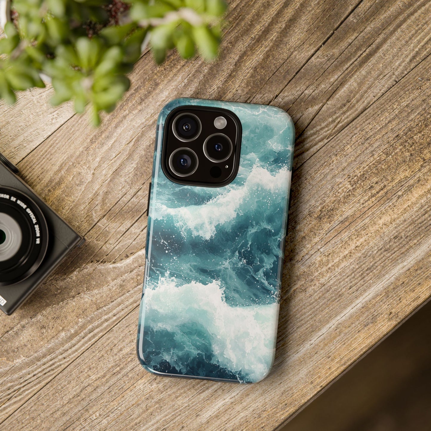 Ocean Whisper Watercolor Phone Case for iPhone, google Pixel & Samsung