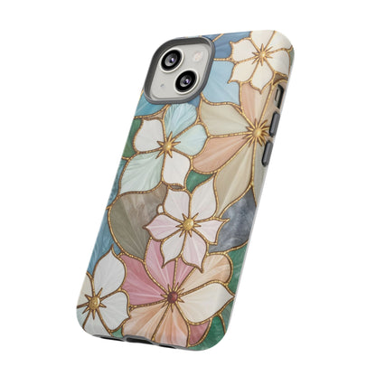 Floral Symphony: Stained Glass Elegance