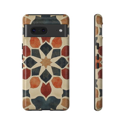 Boho Mosaic Medallion Phone Case for iPhone, Pixel & Samsung