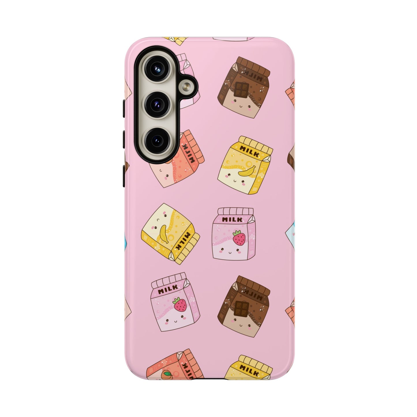Kawaii Milk Carton Phone Case for iPhone, Google Pixel, Samsung