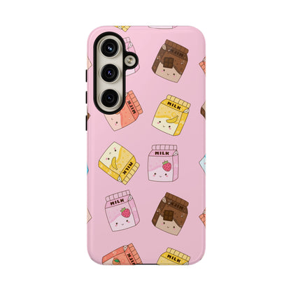 Kawaii Milk Carton Phone Case for iPhone, Google Pixel, Samsung