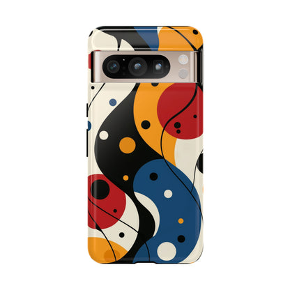 Bauhaus Style Terrazzo Phone Case – iPhone, Google Pixel, Samsung