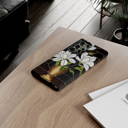 Stained Glass Floral Phone Case