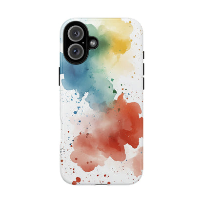 Colorburst Cloud Watercolor Phone Case for iPhone, google Pixel & Samsung