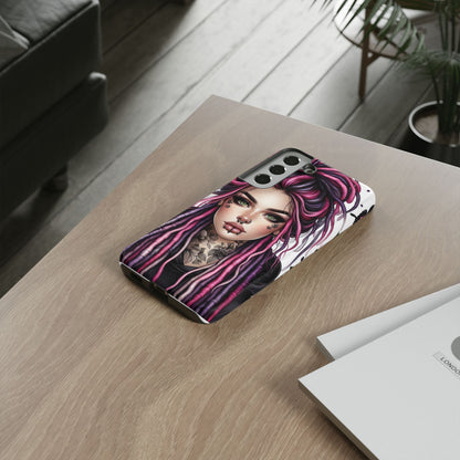 Neon Gothic Beauty Mobile Case