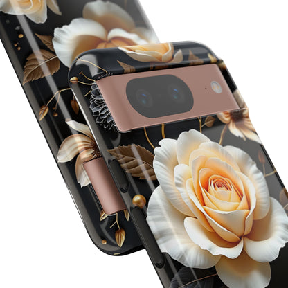 Elegant 3D Floral Design, Botanical Phone Case design for Iphone.