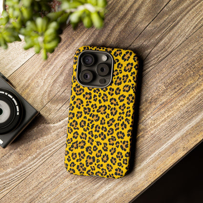 Leopard Texture Printed Back Cover Case phone