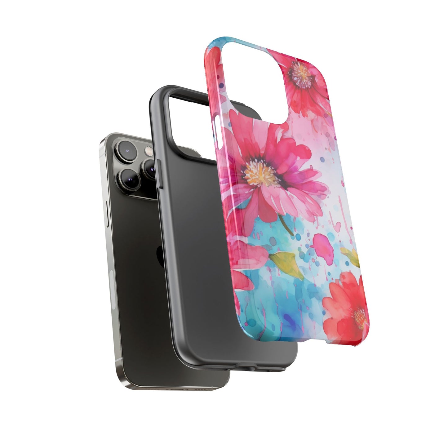 Watercolor Bloom Floral Mobile Case