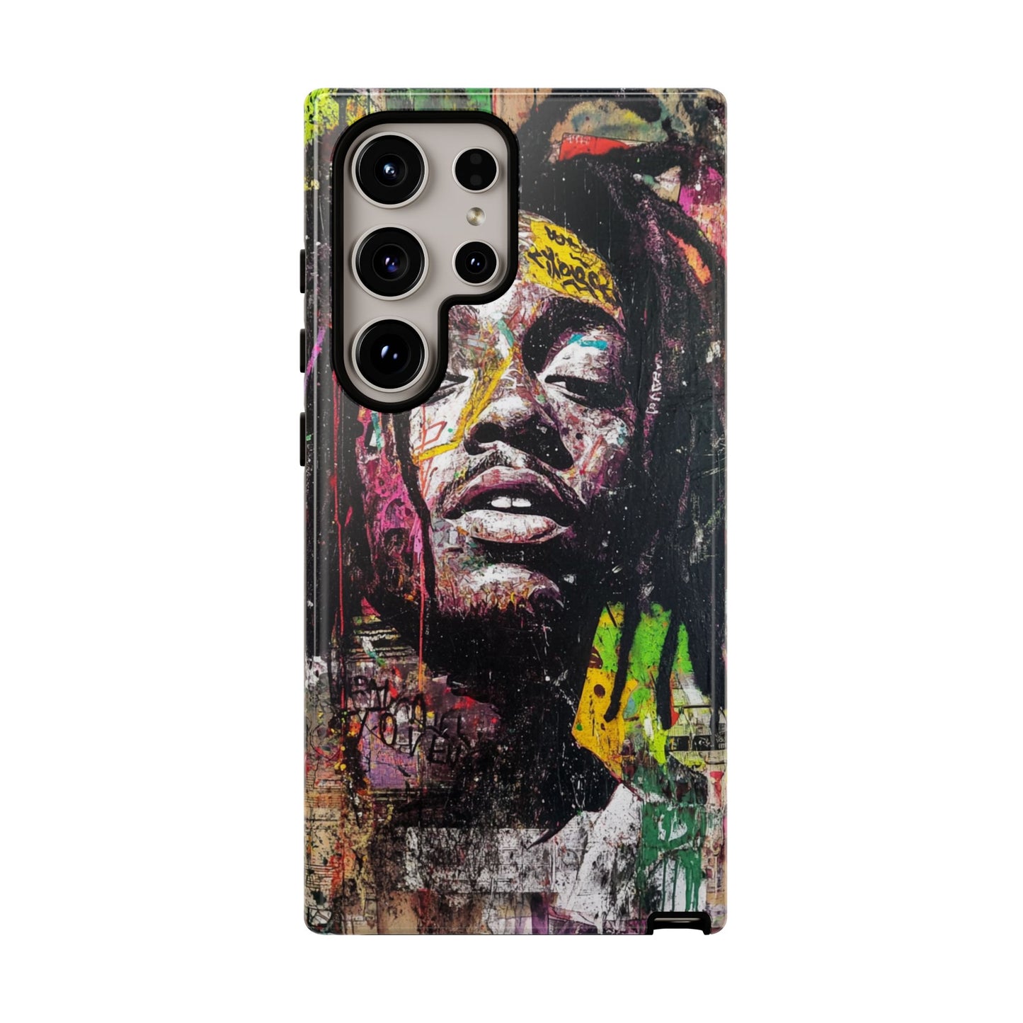 Basquiat Art iPhone Case – Bold, Graffiti-Inspired Street Art Cover - iPhone, Samsung & Google Pixel Cover - Artistic Painting Case, Art Lover Gift